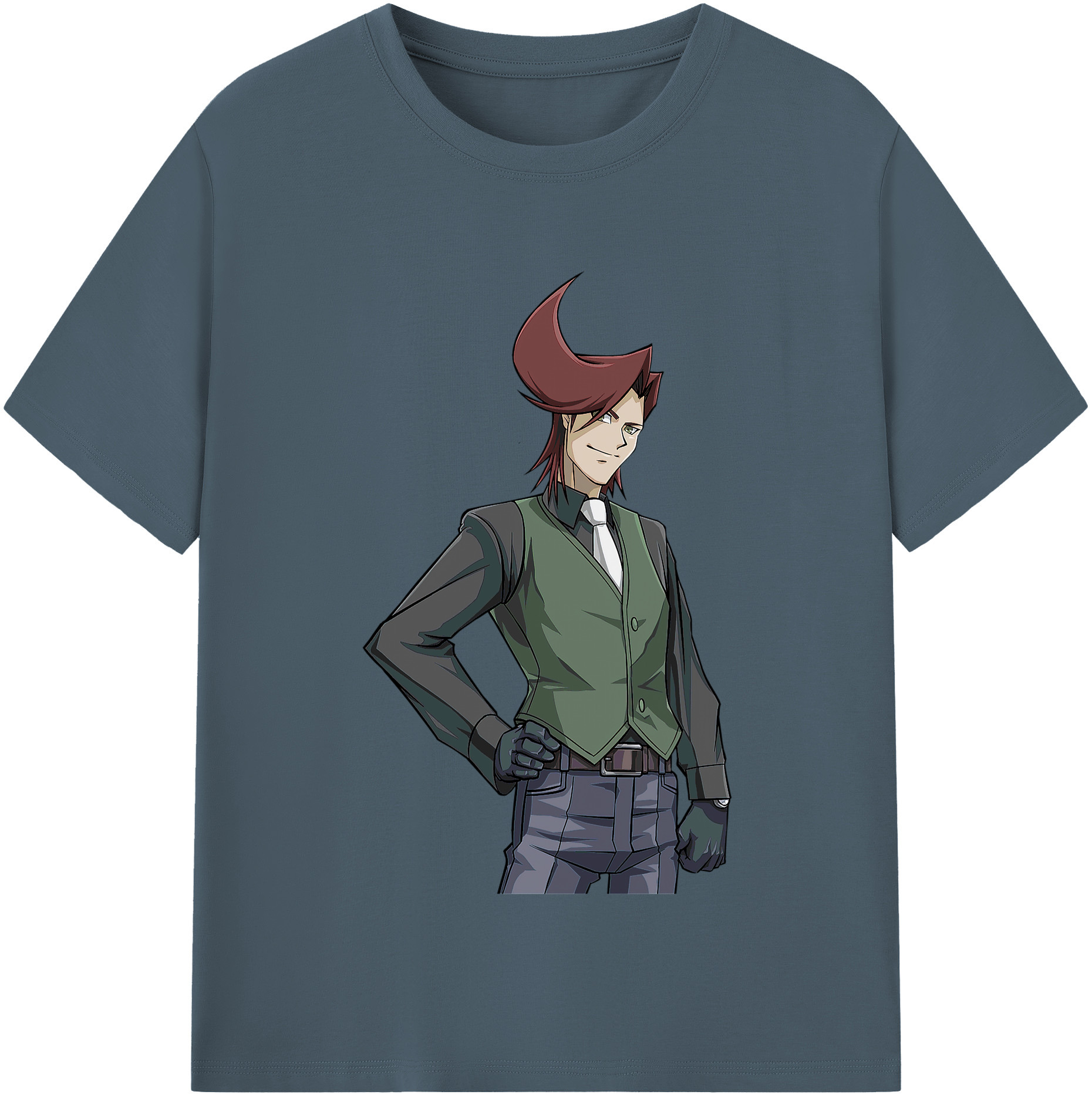 （画像用） 遊☆戯☆王 Yu-Gi-Oh! 綿100％半袖Tシャツ（フロントプリント）